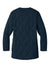 Mercer+Mettle MM7203 Womens Quilted Snap Down Liner Jacket Night Navy Blue Flat Back