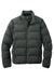 Mercer+Mettle MM7210 Mens Water Resistant Full Zip Puffy Jacket Anchor Grey Flat Front