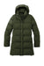 Mercer+Mettle MM7213 Womens Water Resistant Full Zip Hooded Puffy Parka Townsend Green Flat Front