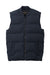 Mercer+Mettle MM7214 Mens Water Resistant Full Zip Puffy Vest Night Navy Blue Flat Front