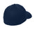 New Era Hats NE1000 Mens Stretch Fit Hat Navy Blue Flat Back