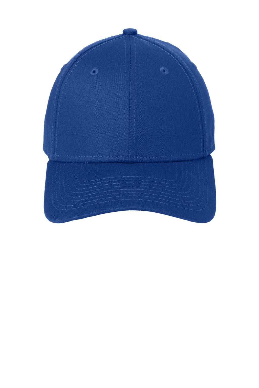 New Era Hats NE1000 Mens Stretch Fit Hat Royal Blue Flat Front