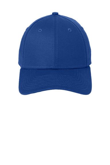 New Era Hats NE1000 Mens Stretch Fit Hat Royal Blue Flat Front
