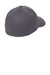 New Era Hats NE1000 Mens Stretch Fit Hat Graphite Grey Flat Back