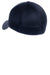 New Era Hats NE1020 Mens Stretch Fit Hat Navy Blue Flat Back