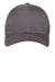 New Era Hats NE1020 Mens Stretch Fit Hat Charcoal Grey Flat Front