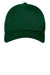 New Era Hats NE1020 Mens Stretch Fit Hat Dark Green Flat Front