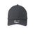 New Era Hats NE1090 Mens Moisture Wicking Stretch Fit Hat Charcoal Grey Flat Front