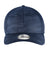 New Era Hats NE1091 Mens Tonal Camo Tech Mesh Stretch Fit Hat Navy Blue Camo Flat Front