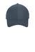 New Era Hats NE1121 Mens Moisture Wicking Stretch Fit Hat Deep Navy Blue Flat Front