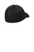 New Era Hats NE1130 Mens 39THIRTY Performance Stretch Mesh Hat Black Flat Back