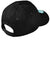 New Era Hats NE200 Mens Adjustable Hat Black Flat Back