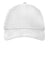 New Era Hats NE200 Mens Adjustable Hat White Flat Front