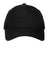 New Era Hats NE201 Mens Adjustable Hat Black Flat Front
