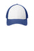 New Era Hats NE204 Mens Adjustable Hat White/Royal Blue Flat Front