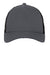 New Era Hats NE205 Mens Adjustable Trucker Hat Graphite Grey/Black Flat Front