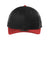 New Era Hats NE207 Mens Low Profile Snapback Trucker Hat Black/Scarlet Red Flat Front