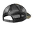 New Era Hats NE207 Mens Low Profile Snapback Trucker Hat Camo/Black Flat Back