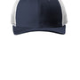 New Era Hats Mens Low Profile Snapback Trucker Hat - Deep Navy Blue/White