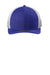 New Era Hats NE207 Mens Low Profile Snapback Trucker Hat Heather Royal Blue/White Flat Front
