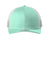 New Era Hats NE207 Mens Low Profile Snapback Trucker Hat Mint Green/White Flat Front
