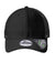 New Era Hats NE208 Mens Recycled Snapback Hat Black Flat Front