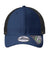 New Era Hats NE208 Mens Recycled Snapback Hat Deep Navy Blue Flat Front