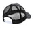 New Era Hats NE208 Mens Recycled Snapback Hat Graphite Grey Flat Back