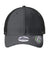 New Era Hats NE208 Mens Recycled Snapback Hat Graphite Grey Flat Front