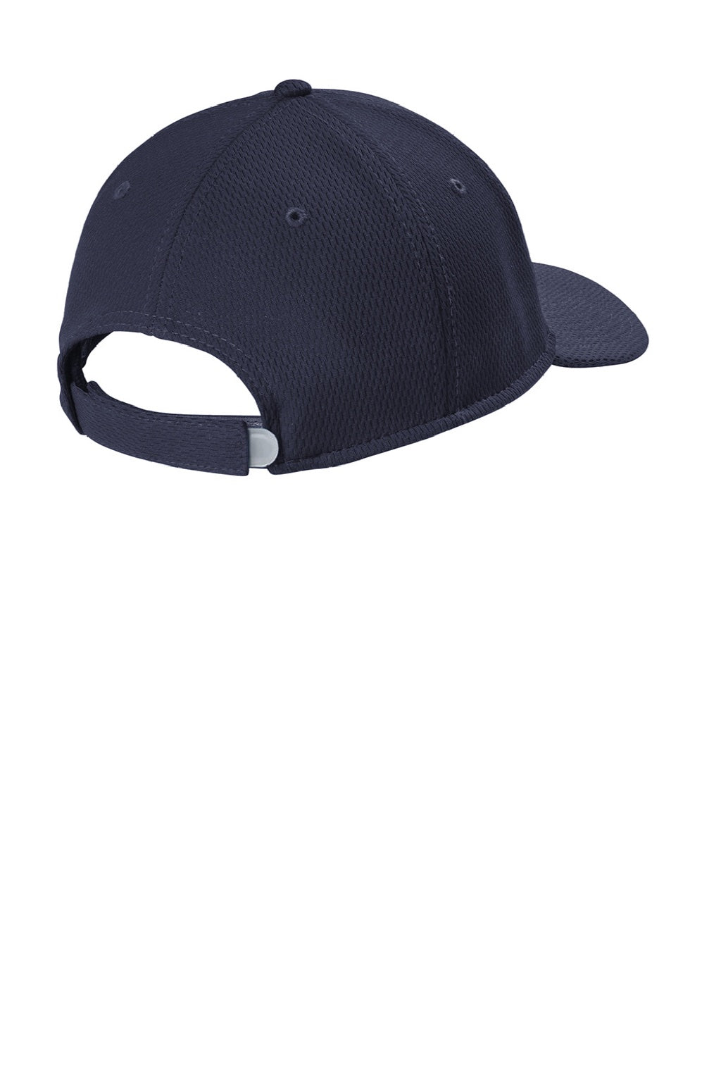 New Era Hats NE209 Mens Dash Performance Adjustable Hat Deep Navy Blue Flat Back