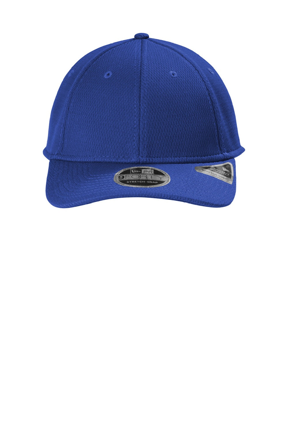 New Era Hats NE209 Mens Dash Performance Adjustable Hat Royal Blue Flat Front