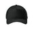 New Era Hats NE212 Mens A-Frame Snapback Mesh Back Hat Flag Black/Black Flat Front