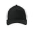 New Era Hats NE212 Mens A-Frame Snapback Mesh Back Hat Flag Black/White Flat Front