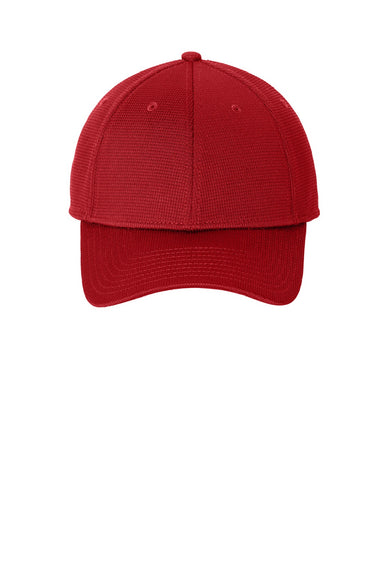 New Era Hats NE214 Mens Pivot Stretch Snapback Hat Scarlet Red Flat Front