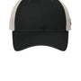 New Era Hats Mens 9TWENTY Unstructured Mesh Snapback Hat - Black/Stone - COMING SOON