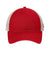 New Era Hats NE215 Mens 9TWENTY Unstructured Mesh Snapback Hat Scarlet Red/Stone Flat Front