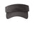 New Era Hats NE219 Mens Performance Dash Adjustable Visor Graphite Grey Flat Front