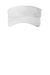 New Era Hats NE219 Mens Performance Dash Adjustable Visor White Flat Front