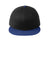 New Era Hats NE400 Mens Adjustable Hat Black/Royal Blue Flat Front
