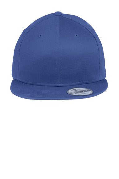 New Era Hats NE400 Mens Adjustable Hat Royal Blue Flat Front