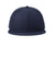 New Era Hats NE4020 Mens Flat Bill Snapback Hat Deep Navy Blue Flat Front