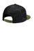 New Era Hats NE407 Mens Camo Flat Bill Snapback Hat Army Green/Black Camo Flat Back
