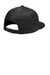 New Era Hats NE407 Mens Camo Flat Bill Snapback Hat Black/Black Camo Flat Back
