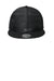 New Era Hats NE407 Mens Camo Flat Bill Snapback Hat Black/Black Camo Flat Front