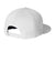 New Era Hats NE409 Mens Pivot Flat Bill Snapback Hat White Flat Back