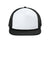New Era Hats NE410 Mens Foam Rope Trucker Hat White/Black Flat Front