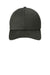 New Era Hats NE703 Mens Stretch Fit Hat Heather Black Flat Front