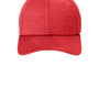 New Era Hats Mens Stretch Fit Hat - Heather Scarlet Red