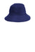 New Era Hats NE800 Mens Hex Era Moisture Wicking Bucket Hat Dark Royal Blue Flat Front