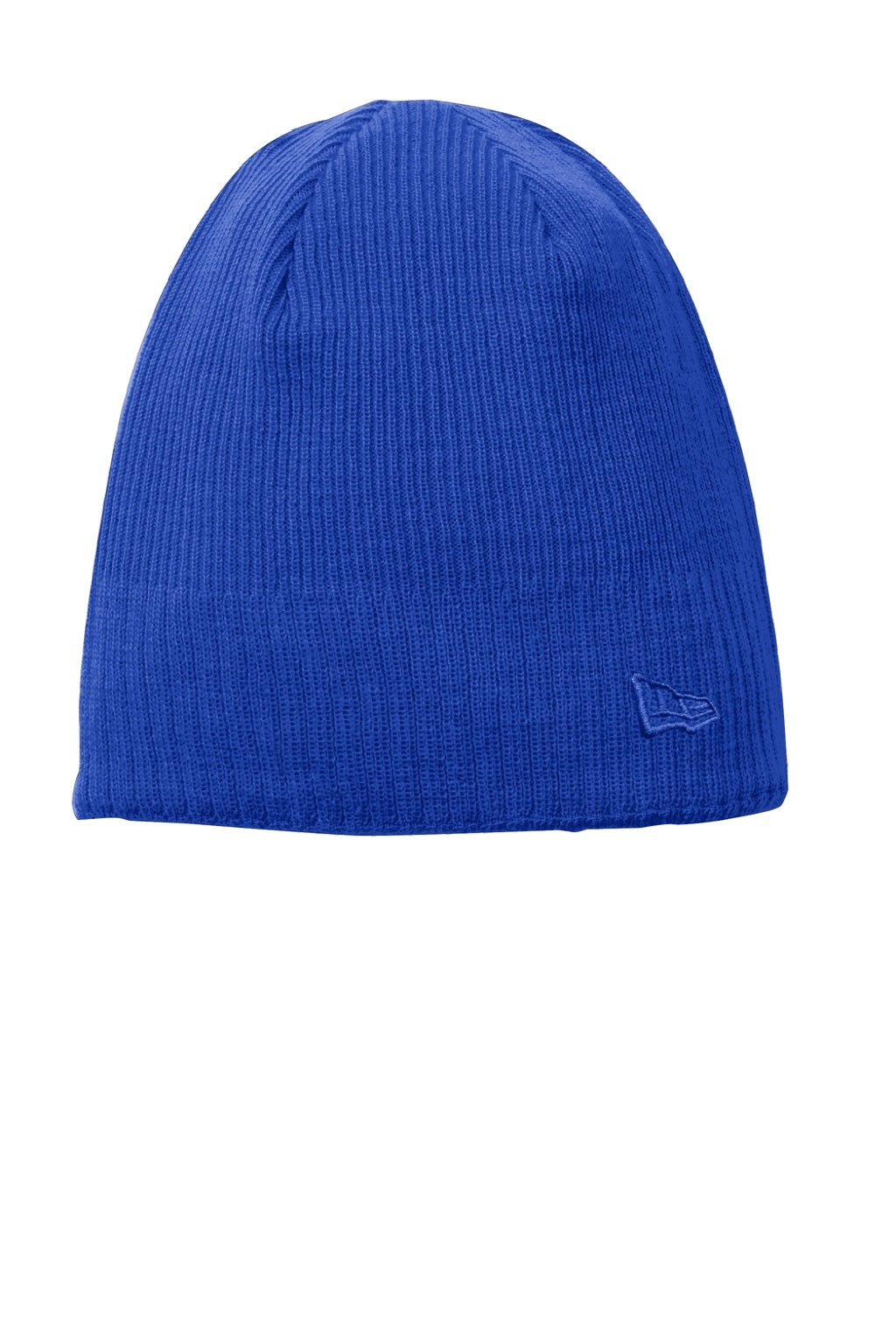 New Era Hats NE900 Unisex Knit Beanie Cool Blue Flat Front